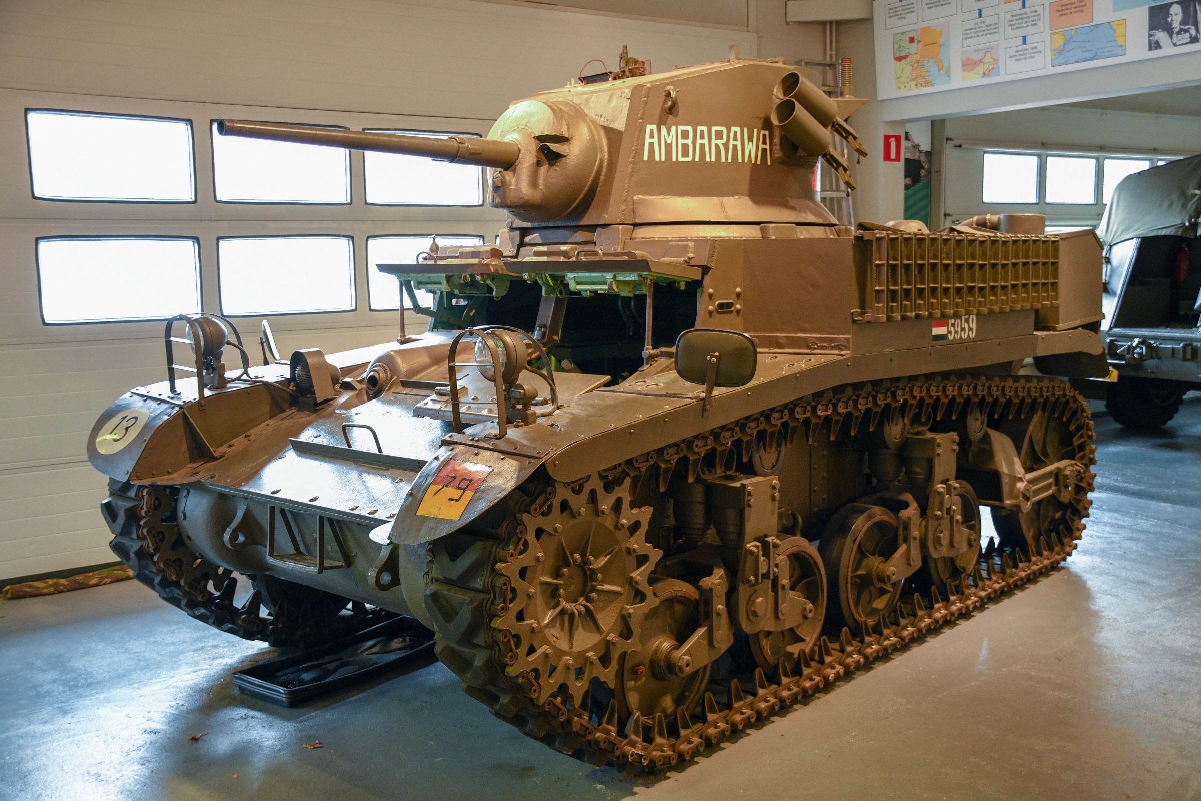 M3A1  Stuart