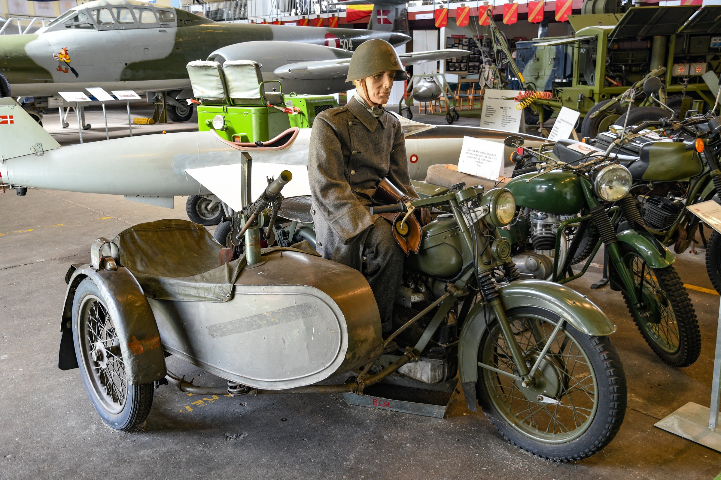 1951 Nimbus Model C with Sidecar