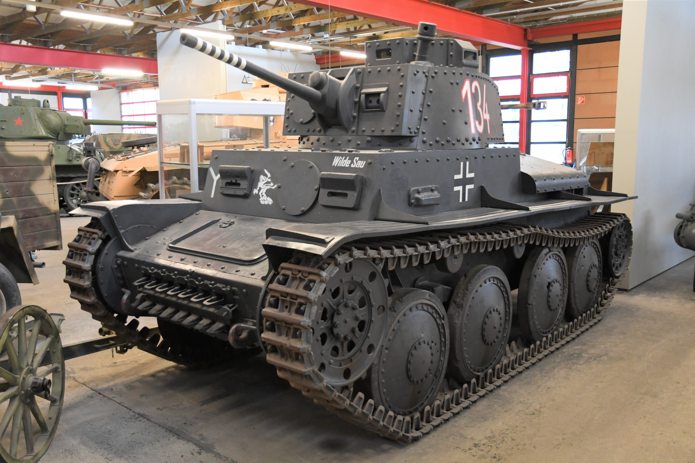 Panzerkampfwagen 38(t) Ausf. S  (Sd.Kfz. 140)