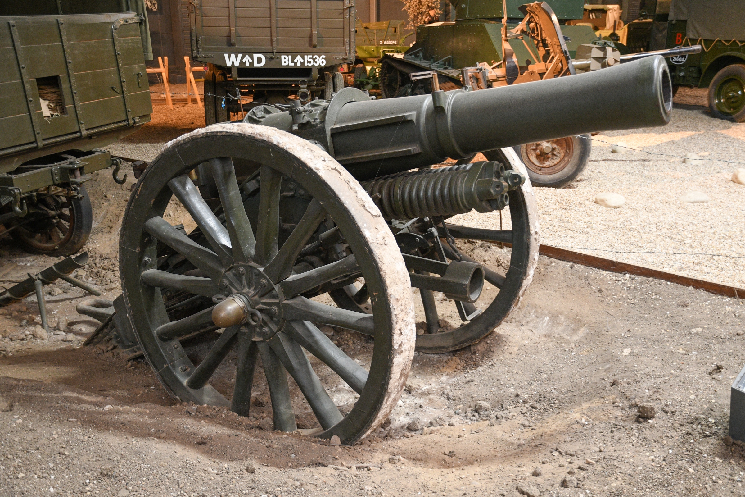 Ordnance BL 6 inch 30cwt howitzer Ordnance BL 6 inch 30cwt howitzer