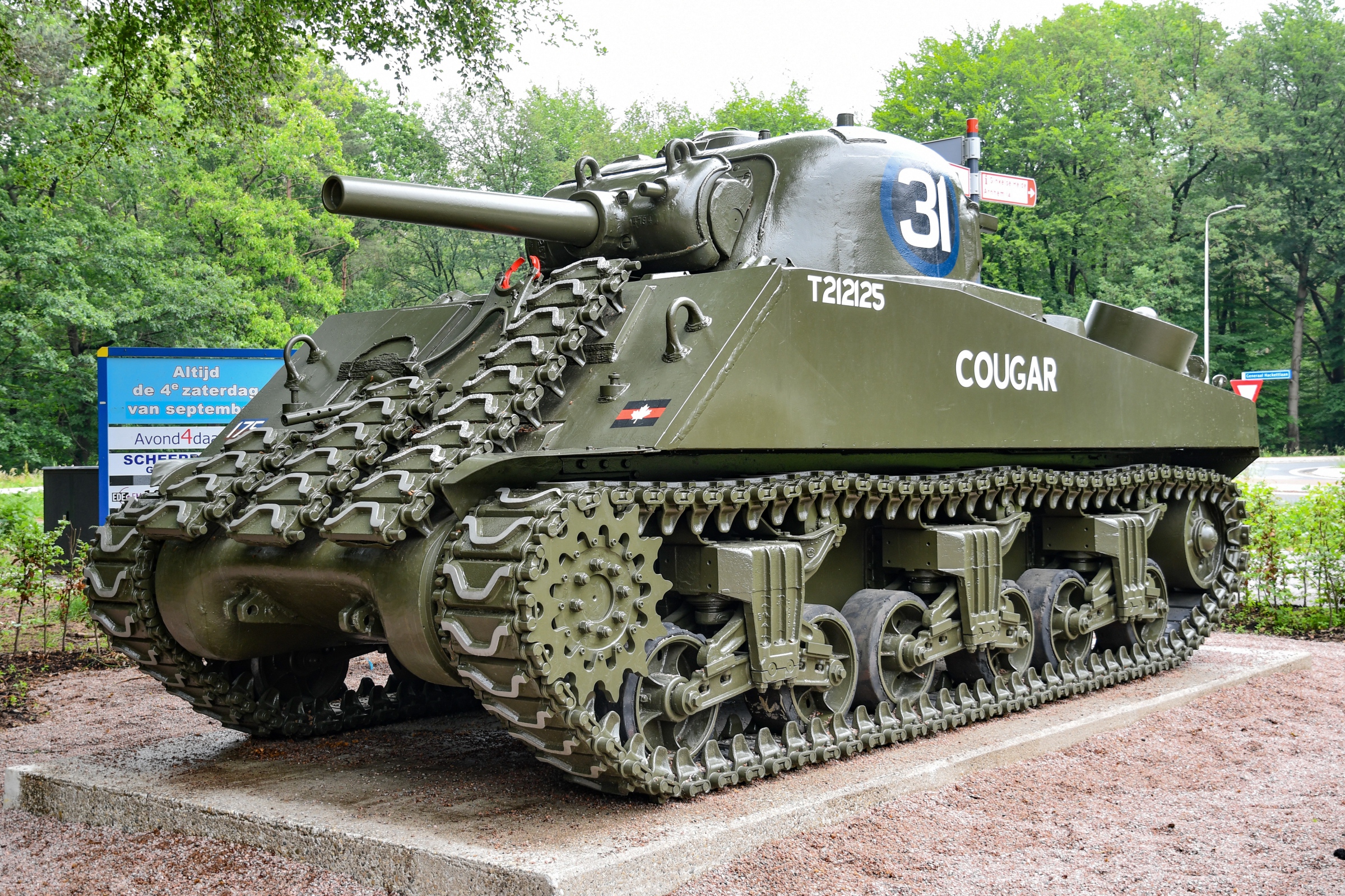 M4(105) Sherman (Ede, Netherlands) 