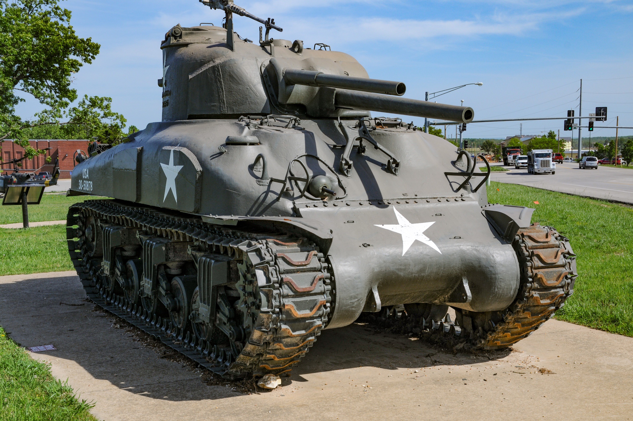 M4A1 POA CWS H5 Sherman Flame Tank  (Fort Leonard Wood, USA) 