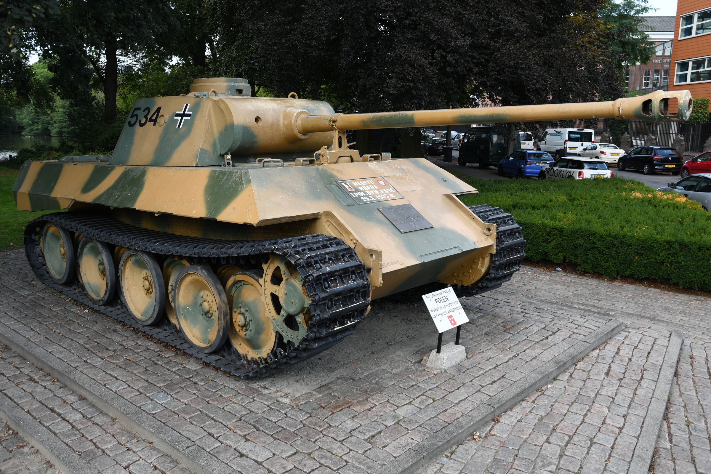 Panzerkampfwagen V Ausf. D   Panther (Sd.Kfz. 171) (Breda, Netherlands) 