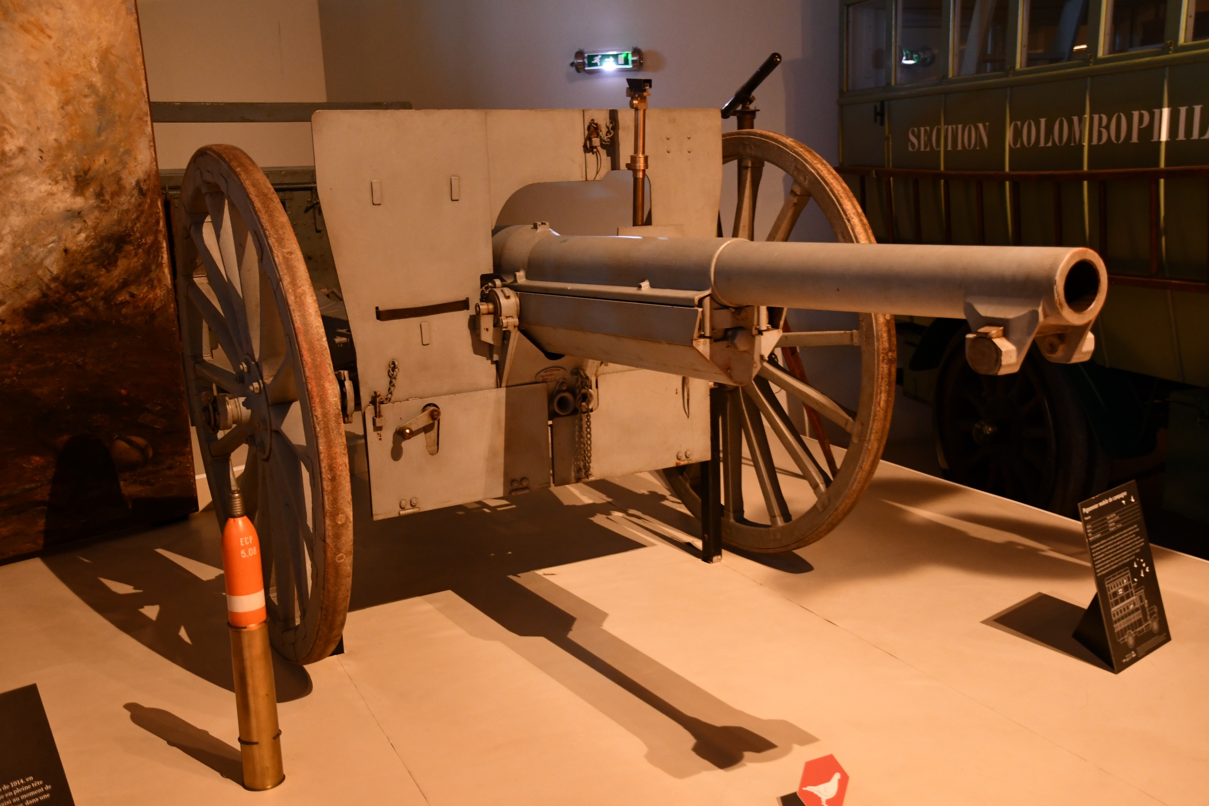Canon de 75 Mle 1897  (Meaux,  France) 