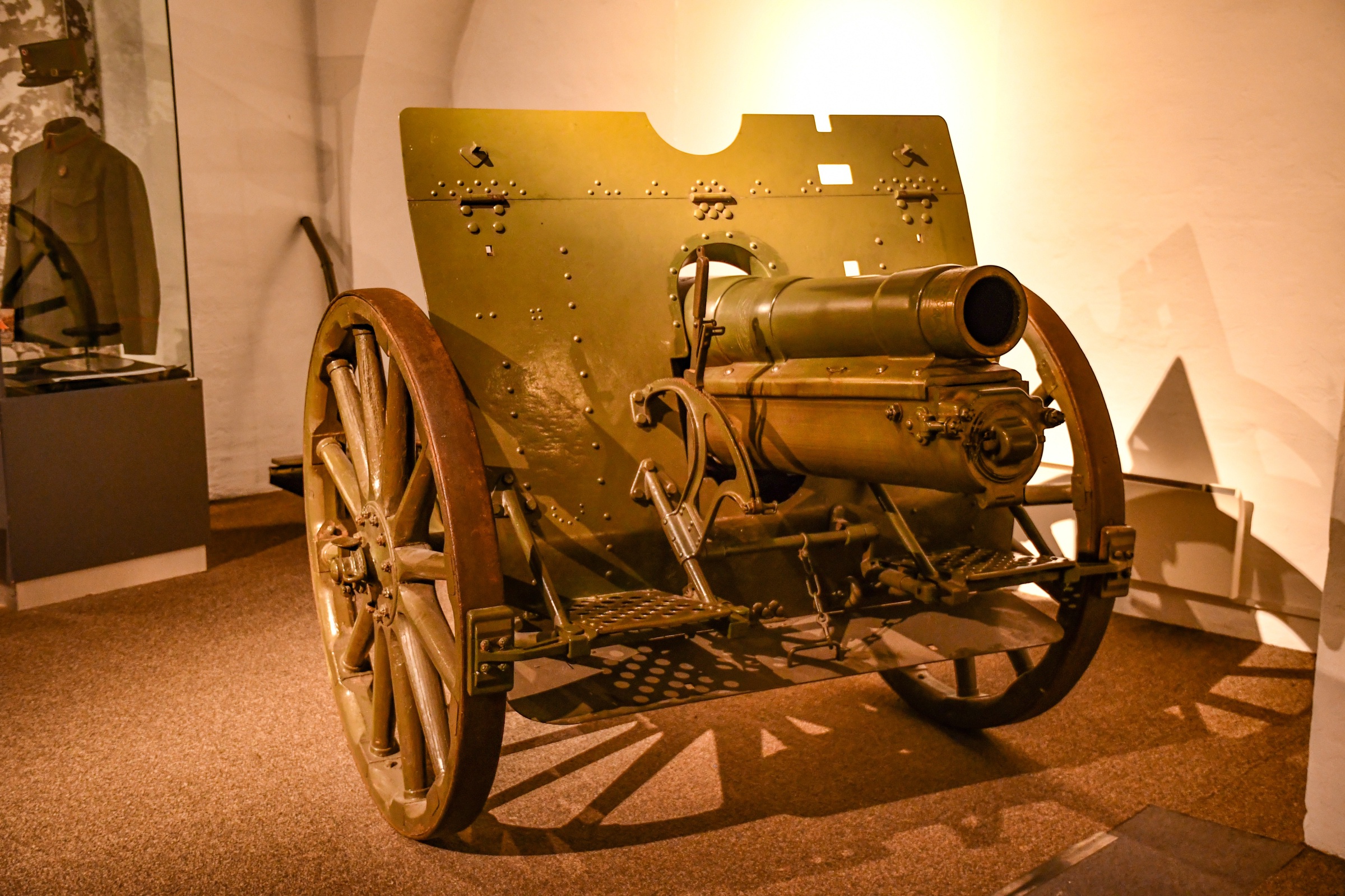 Rheinmetall 12 cm leichte Feldhaubitze 08 Nr. 1   (Oslo,  Norway) 