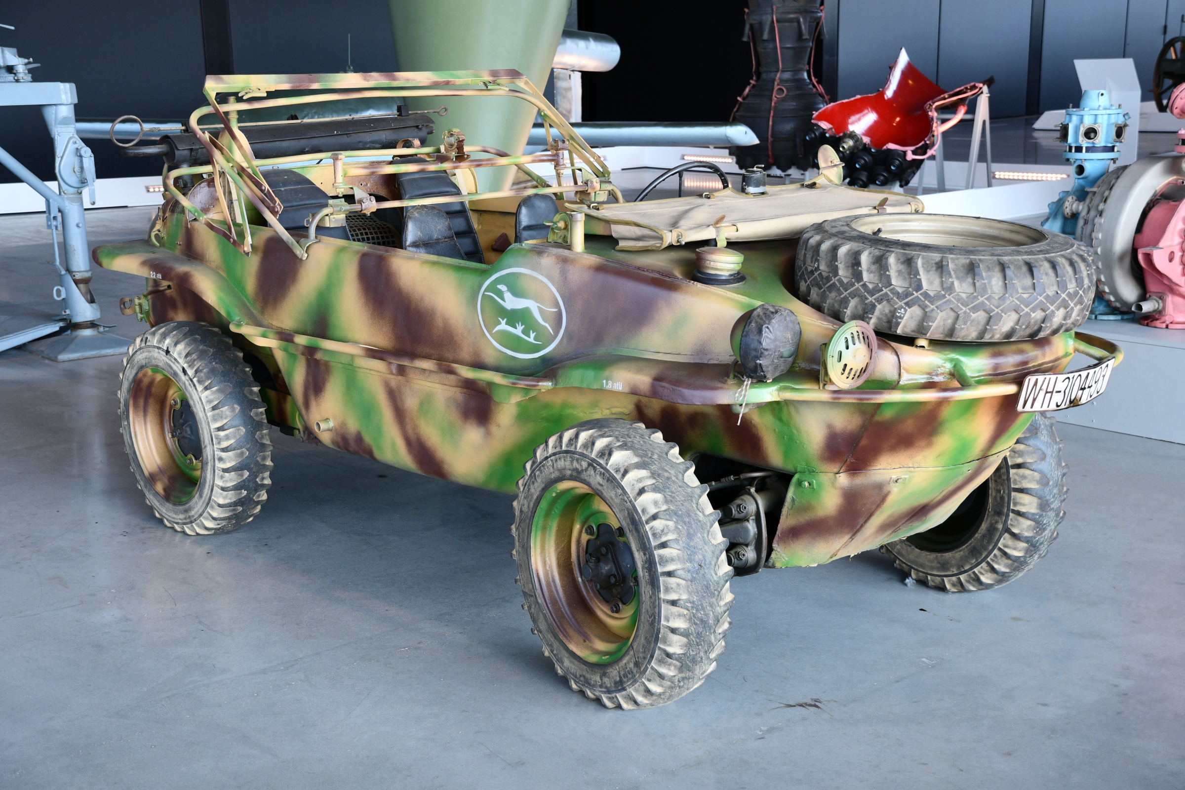 VW Schwimmwagen Type 166  (Temporarily in Soesterberg, Netherlands) 