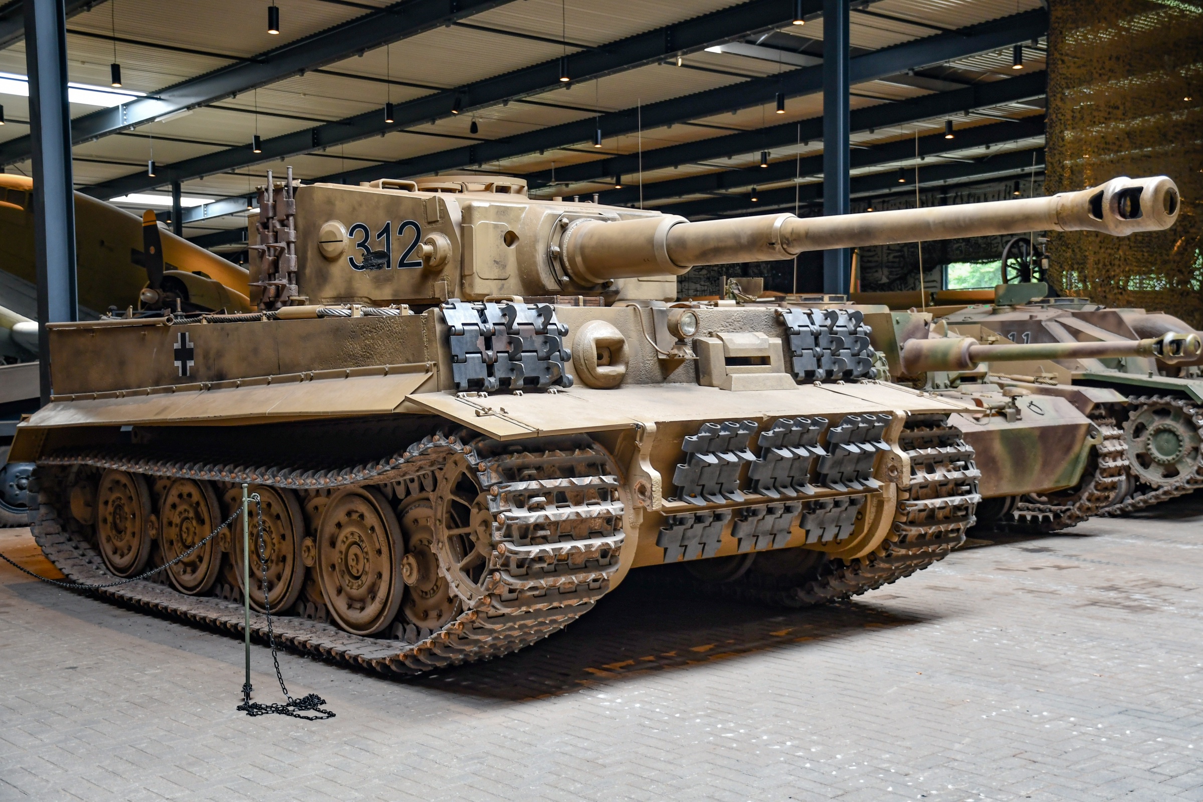 Panzerkampfwagen VI Ausf. E Tiger  (Sd.Kfz. 181)  (Temporarily in Overloon, Netherlands) 