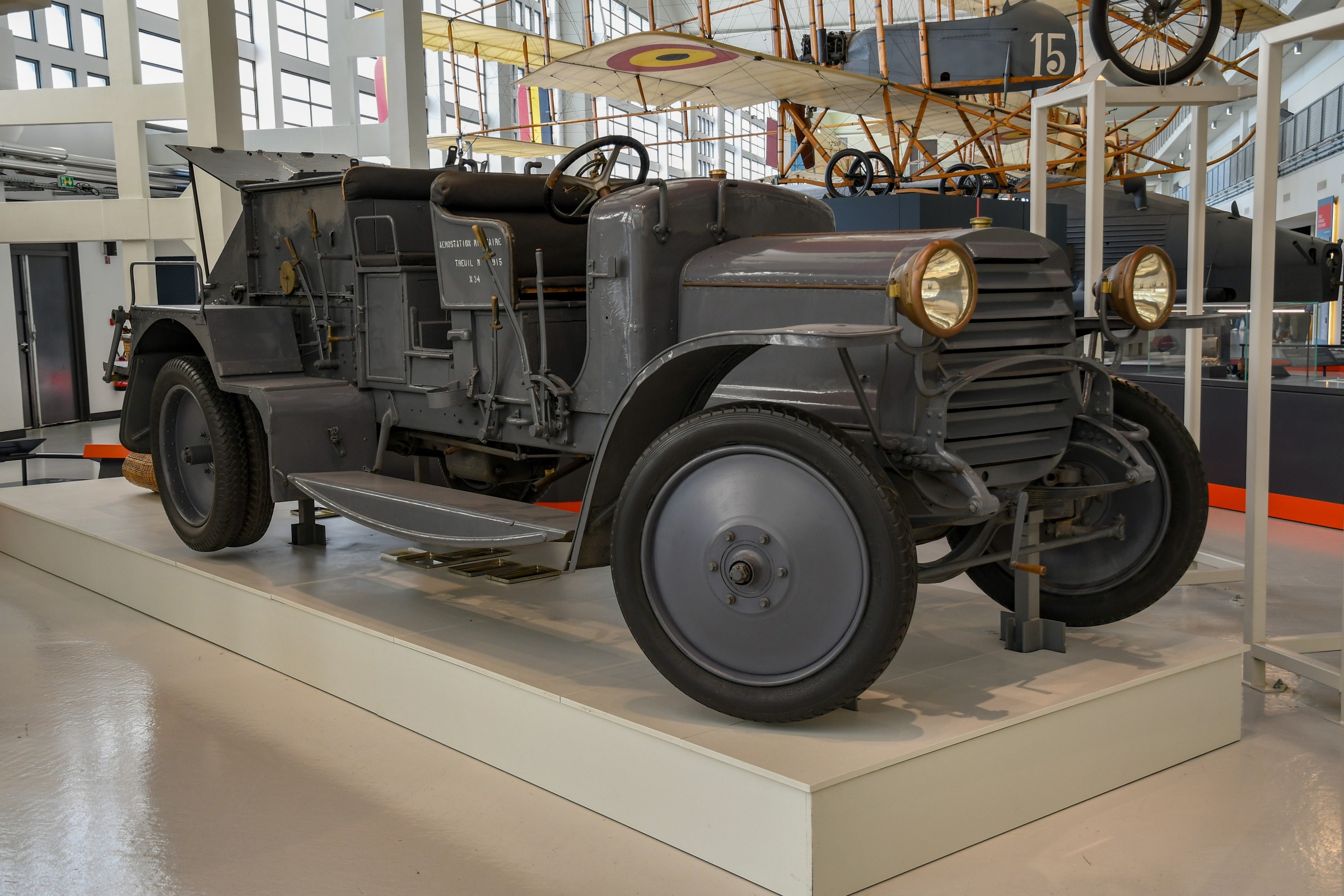 Delahaye 1915 treuil pour ballon (Delahaye 1915 winch for balloon)