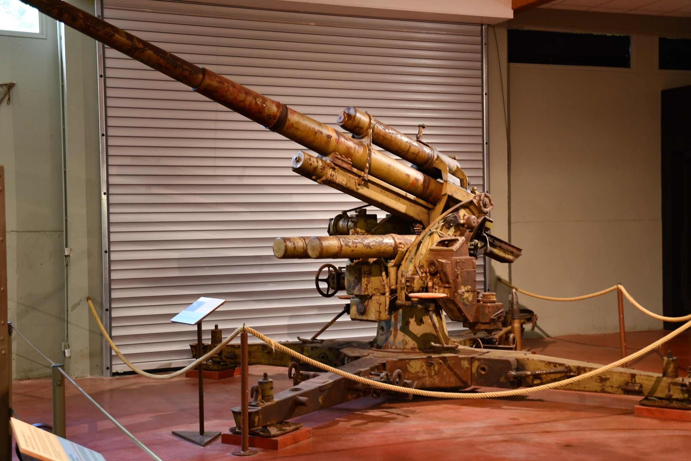 8.8 cm Flugabwehrkanone 36 (with Flak 18 barrel)