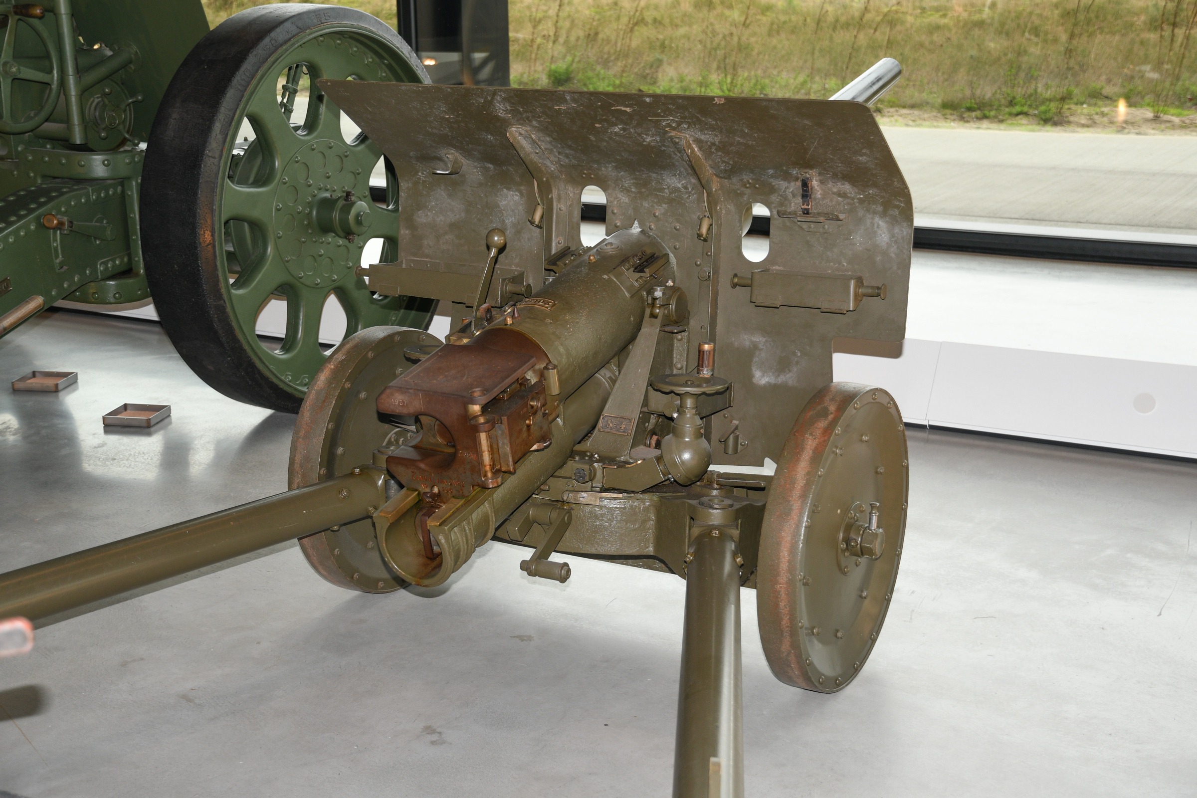 Kanon van 5 cm Kazemat No. 2