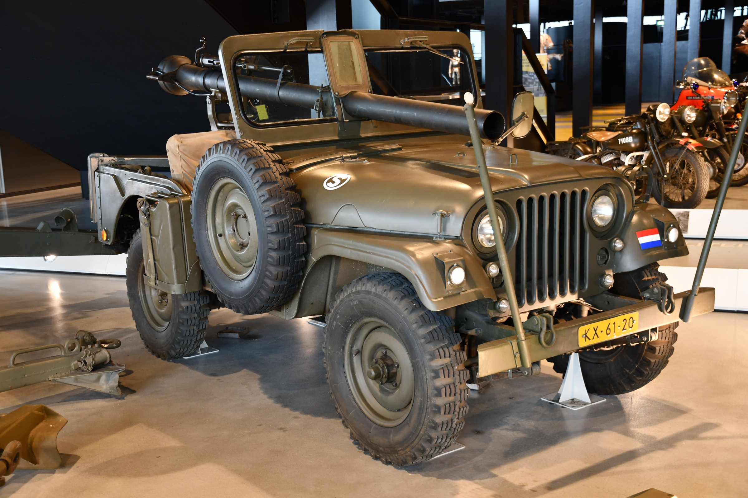 NEKAF M38A1C with 106 mm Recoilless Gun M40A1