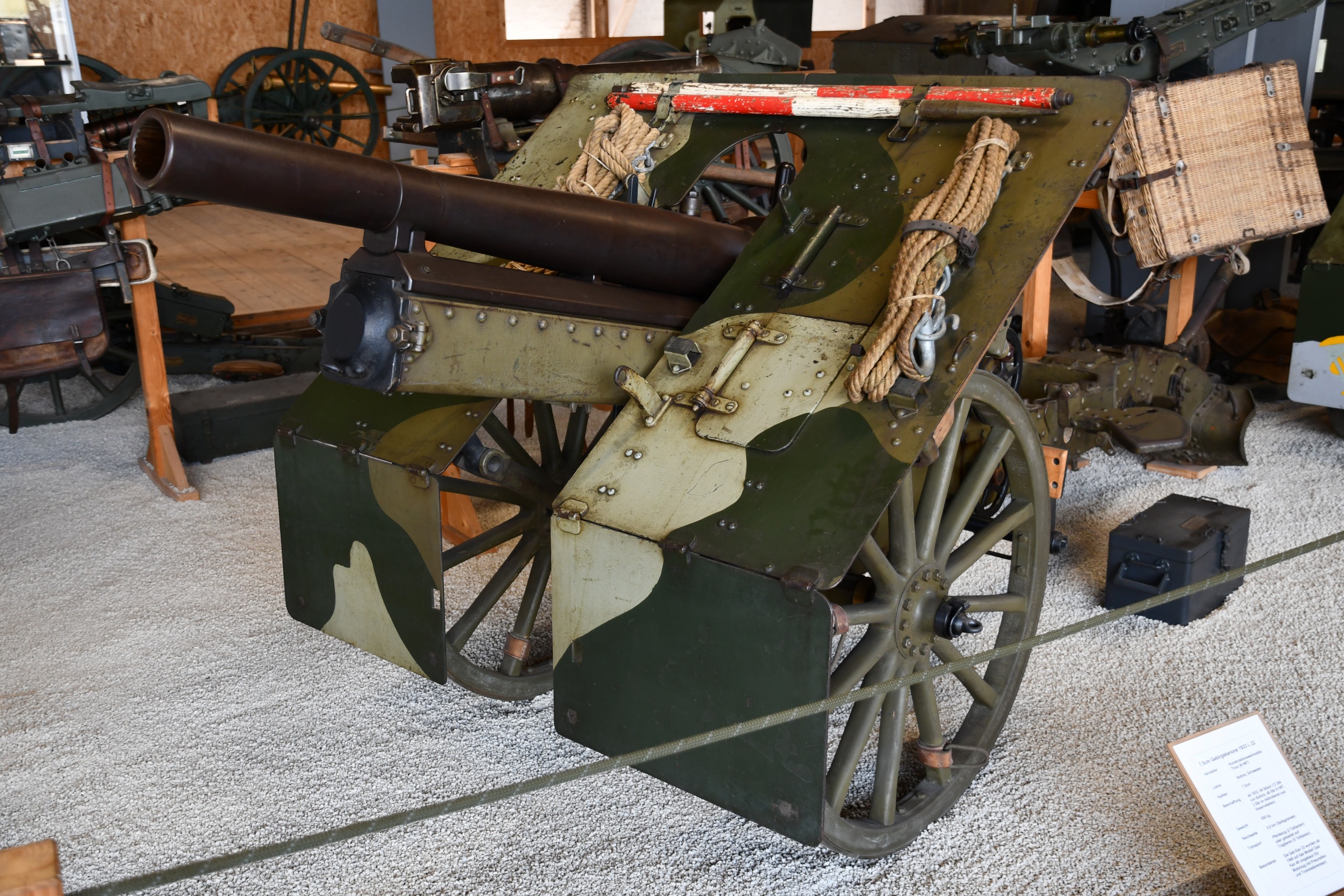 Bofors 7.5 cm Gebirgskanone 1933 L/22 