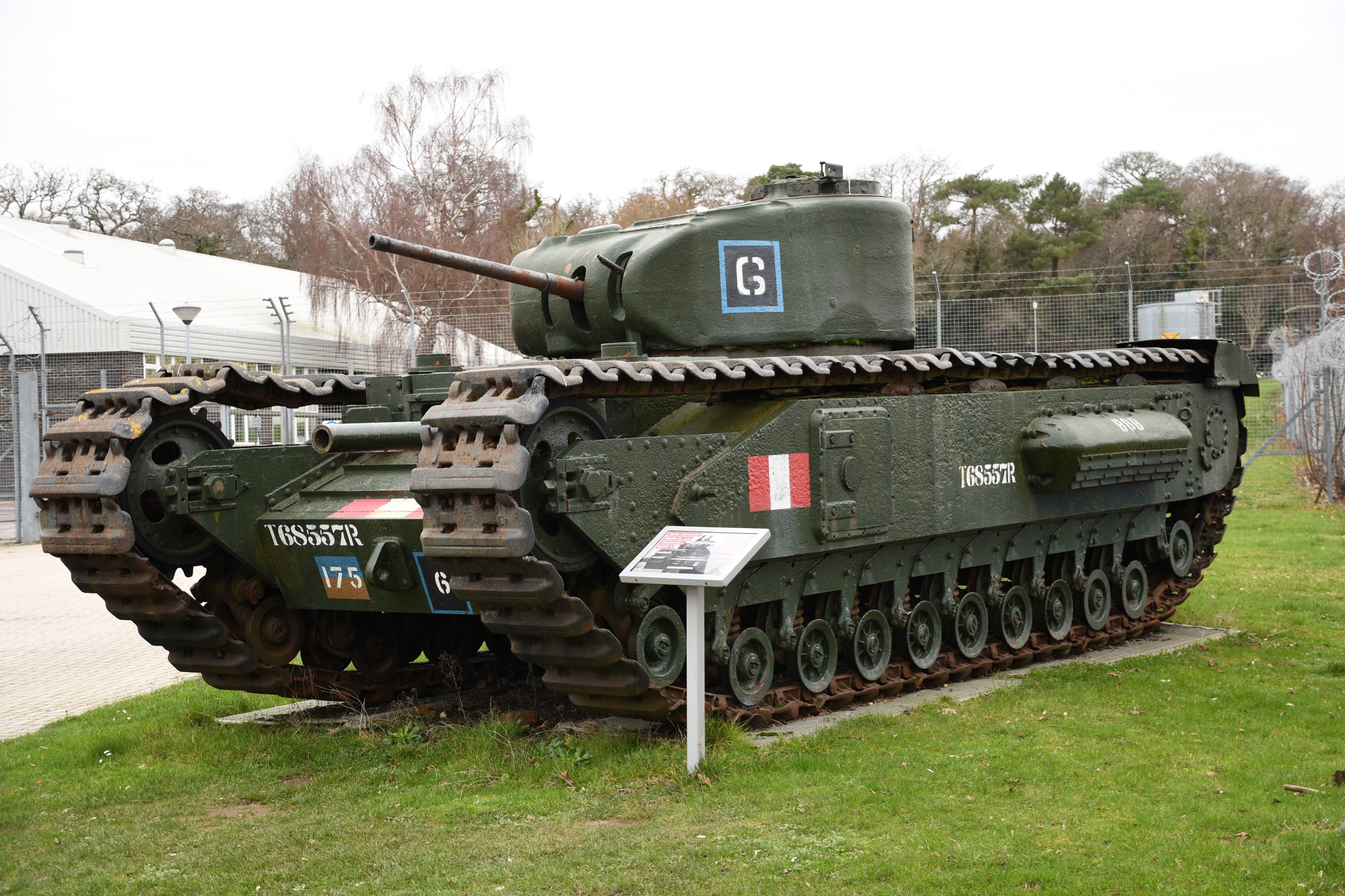 Churchill II  (A22) (restored to look like a Churchill I)