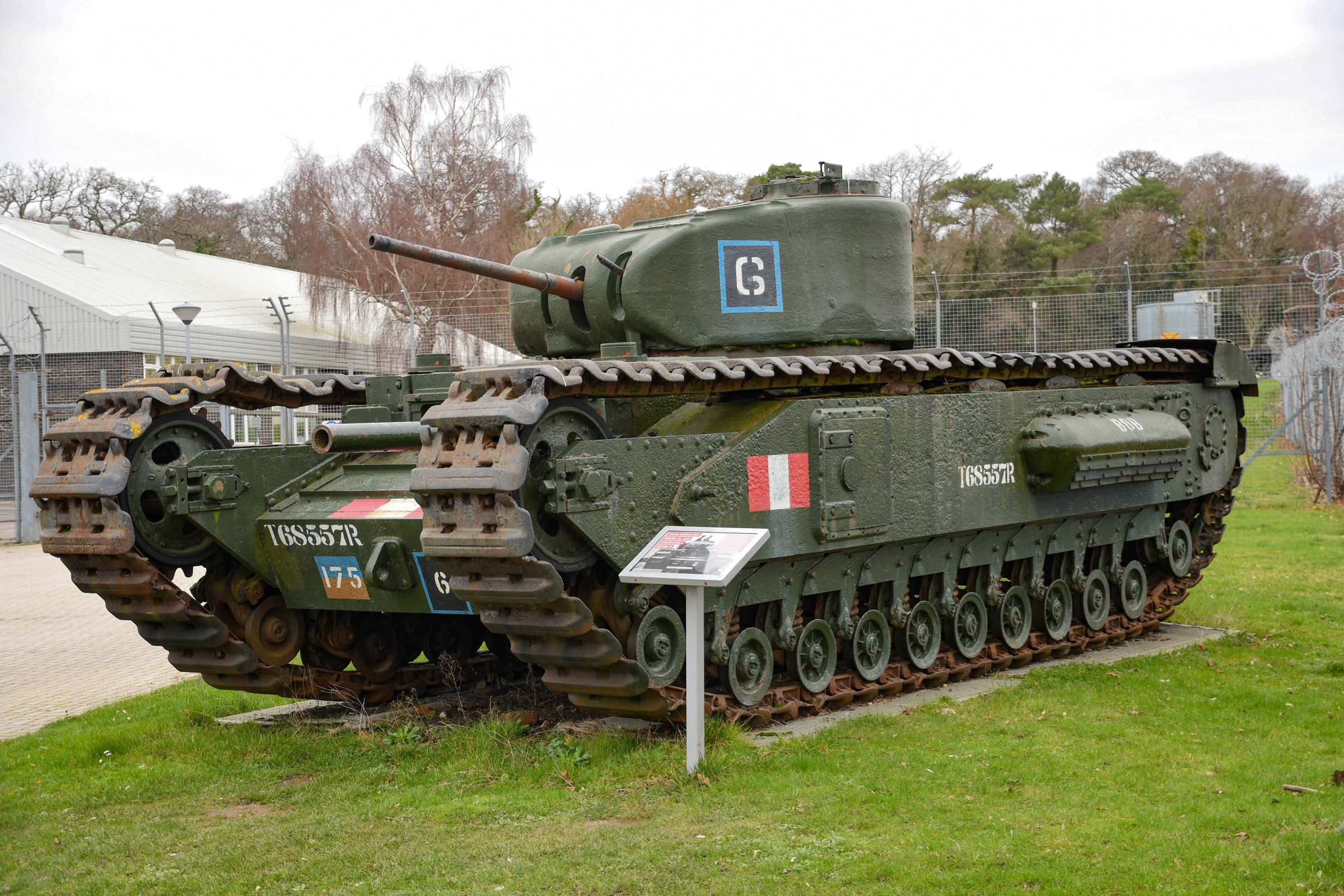 Churchill II  (A22) (restored to look like a Churchill I)