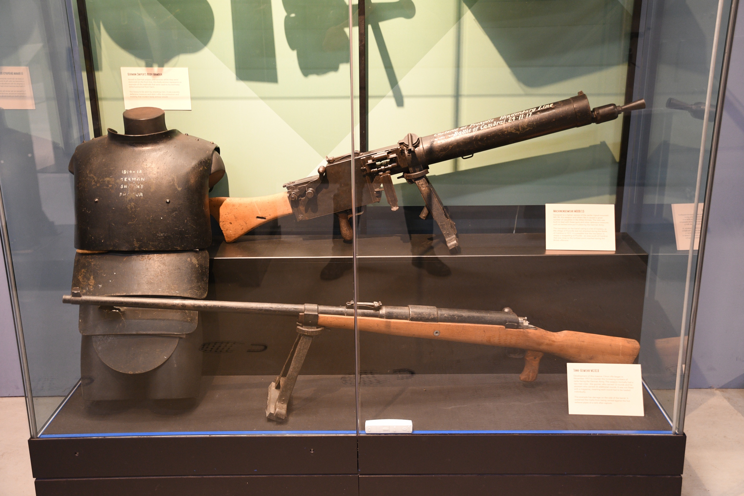 MG08/15 and Mauser 1918 T-Gewehr